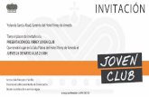 FACTORIA ENE - Diseño tarjeta Invitación inauguración Virrey Joven Club