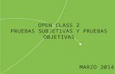 Open class 2 preb ob y sub