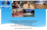 Desafíos de la legislación del agua en El Salvador
