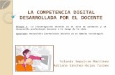 Docente y tic - Adriana Sánchez y Yolanda Sepulcre. By elcuralatienedura
