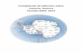 Compilación de informes sobre Lemuria - Kayona.Período 2004-2014