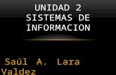 Unidad 2 sistemas de informacion