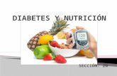Diabetes y nutrición.