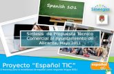 Sintesis proyecto español tic sinergia vf2