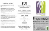 Programación Formativa PIM 2012-2013 (Olivares)
