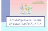 Discípulos de emaus en clave hospitalaria