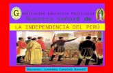 La independencia del perú 1º