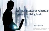 Informazioaren Gizartea eta  Ikaskuntza Dialogikoak