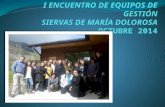 Primer  Encuentro de Equipos de Gestión,Siervas de María Dolorosa Chile.