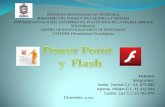 Presentación power point y flash