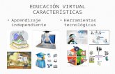 Educación virtual características