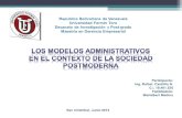Los modelos administrativos