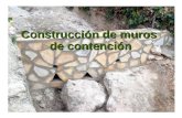 Construcción y reparación de muros de contención