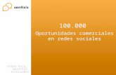 100.000 oportunidades comerciales en redes sociales