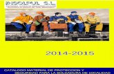 Catalogo proteccion soldadura insolpul 2014 2015
