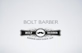 Acción de RR.PP. Bolt barber