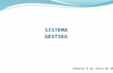Presentación de Sistema GESTSEG