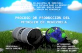 Proceso de produccion del petroleo de venezuela