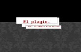 El plagio por Elizabeth Rios Molina