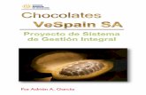 Proyecto de Sistema de Gestión Integrada - Chocolates VeSpain SA