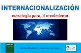 3   internacionalización, estrategia para el crecimiento
