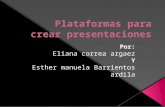 Plataformas para crear presentaciones maely