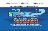 Programación iii congreso estudios caribeños