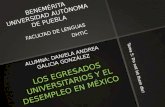 LOS EGRESADOS UNIVERSITARIOS Y EL DESEMPLEO EN MÉXICO