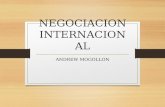 Andrew mogollon negociacion internacional