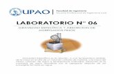 Lab06 - Gravedad Especifica y Absorcion de Agregado Fino - UPAO