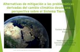 Alternativas de mitigación a las problemáticas derivadas del cambio climático (2)