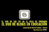 Tema 3: El uso de blogs en educación