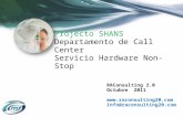 Projecto  Area  Call Center  S H A N S  ( Rac20)