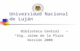 Biblioteca UNLu - Tutorial