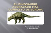 El dinosaurio acorazado más completo de Europa