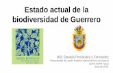 Estado actual de la biodiversidad de Guerrero