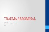 Trauma abdominal - ATLS 9