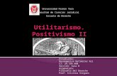 Utilitarism y positivismo II
