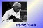 El ejemplo de un maestro: Mahatma Gandhi