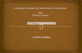 Farmacología MVZ Sulfonamidas