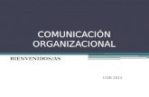 Comunicación organizacional  clase 1