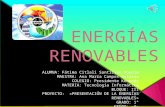 Energías renovables fátima 1a