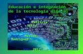 Educación e integración de la tecnología digital   presentación