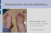 Exploración del pie diabético