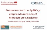 Bolsa de Comercio de Buenos Aires INVIERTAJUJUJY   Junio 2015