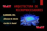 Arquitectura de Microprocesadores Modernos.