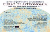 Noticas astronómicas que llegan a los medios (CURSO DE ASTRONOMÍA NOV 2013)