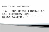 02 componente sustento laboral rbc la inclusion social de personas con discapacidad   mgr javier men