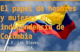 Hombres y mujeres de la independencia de colombia