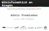 Premiados concurso WikinformaticA! en Aragón 2015